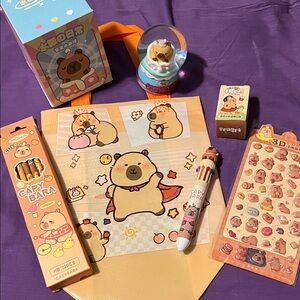 Capybara Cute Character Gift Set